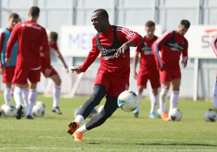 Sivasspor’da Hırslı Antrenman