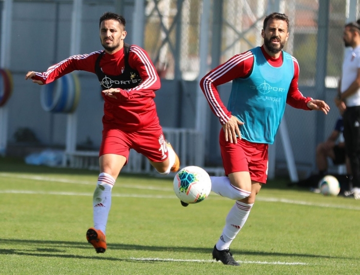 Sivasspor’da Hırslı Antrenman