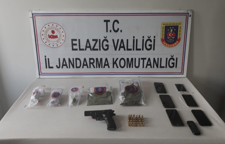 Elazığ Merkezli 2 İlde Uyuşturucu Operasyonu: 6 Tutuklama