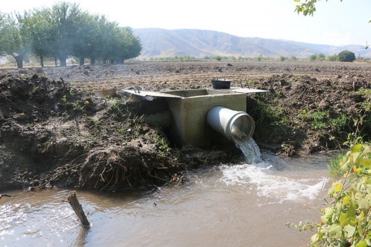 Proje İle Köyün Sulama Alanı 4 Kata Çıktı