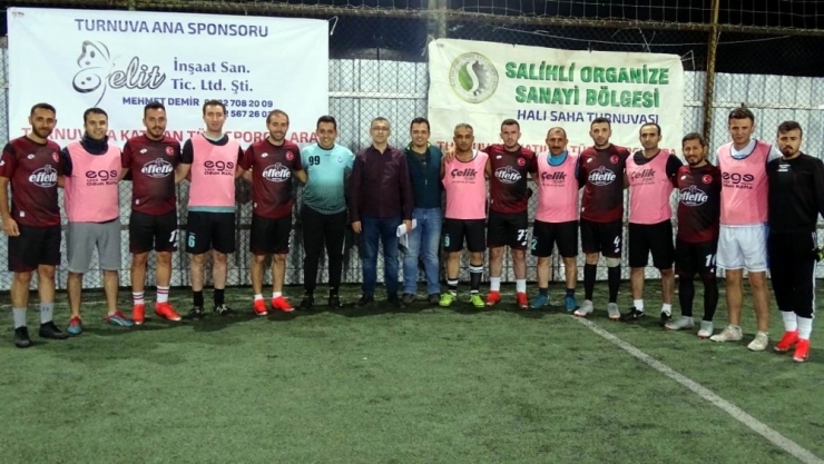 Salihli Osb’de Turnuva Heyecanı Başladı