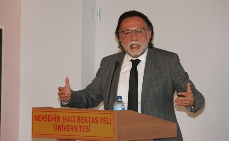 Nevü Rektör Yardımcısı Prof. Dr. Özensel ‘Medeniyet Tasavvuru’ Üzerine Konuştu