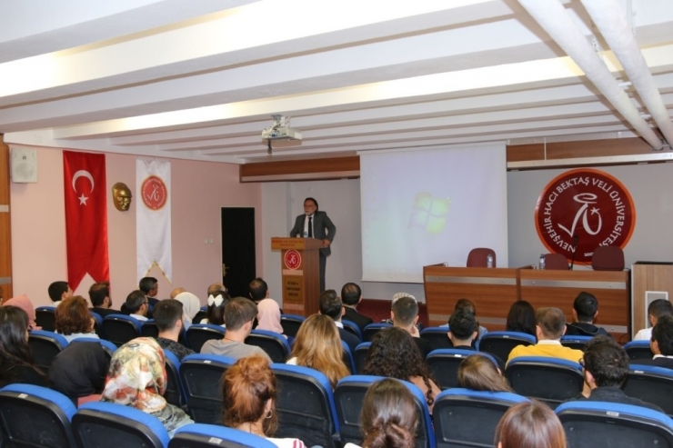 Nevü Rektör Yardımcısı Prof. Dr. Özensel ‘Medeniyet Tasavvuru’ Üzerine Konuştu