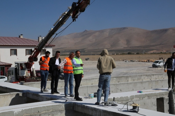 Niğde Biyolojik Arıtma Tesisi İnşaatında Çalışmalar Hızla Devam Ediyor