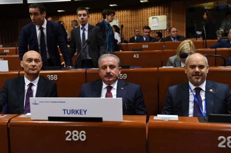 Tbmm Başkanı Şentop, Avrupa Parlamento Başkanları Konferansı’nda