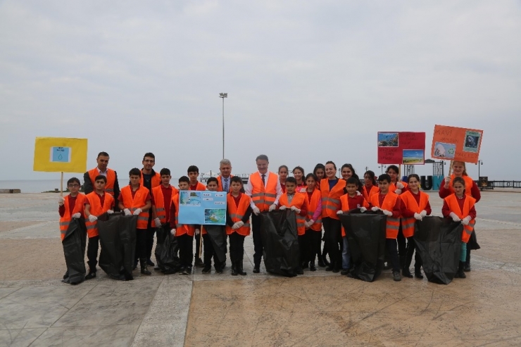 Miniklerden ’Mavi Atakum’ Hareketi