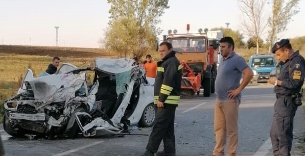 Edirne’de Trafik Kazası: 1 Ölü