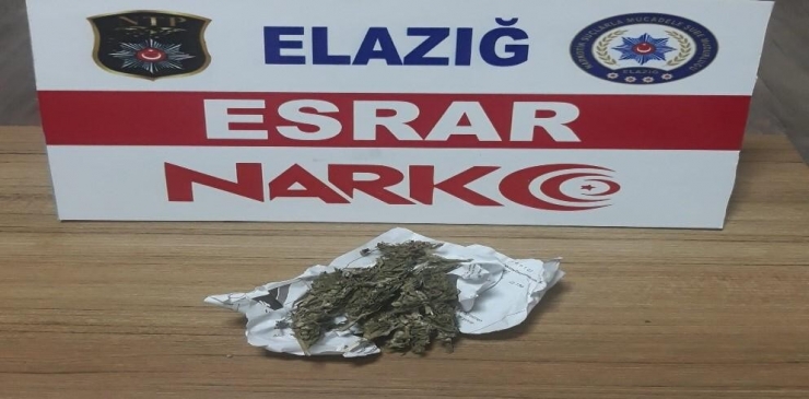 Elazığ’da Uyuşturucu İle Mücadele