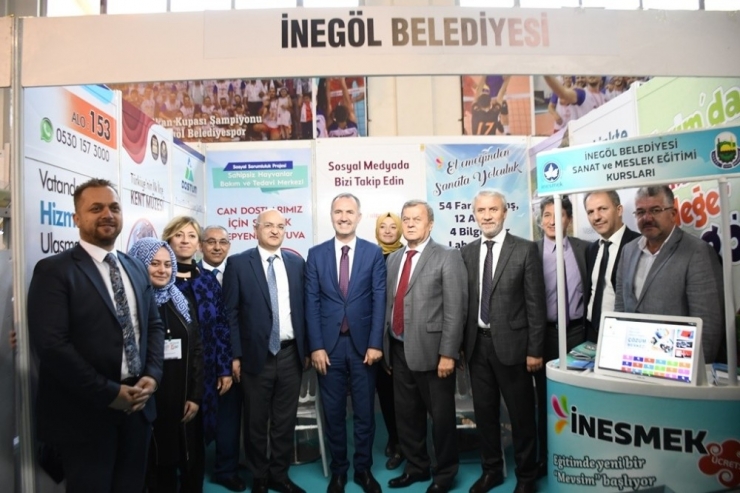 3. İnegöl İstihdam Fuarı Başladı