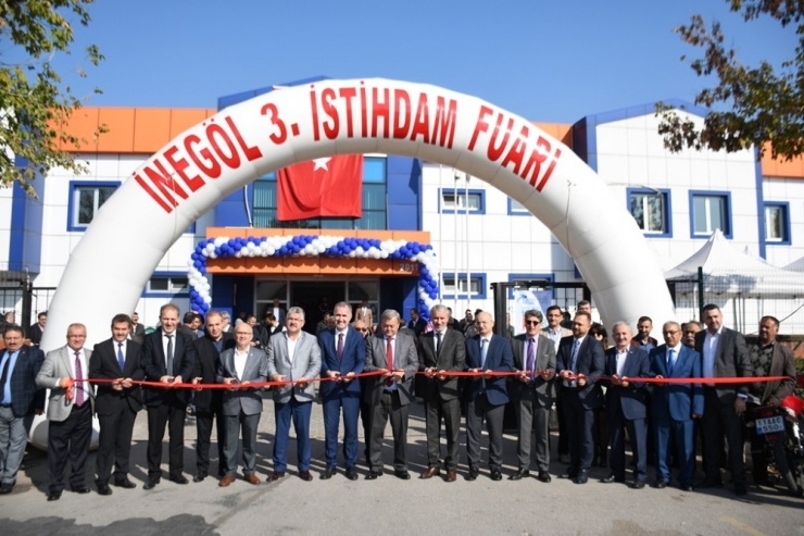 İnegöl İstihdam Fuarı Başladı