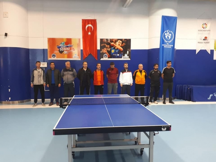 Masa Tenisi Öğretmenler Kupası’nda Sonuçlar Belli Oldu