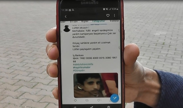 Twitter’da Yardım Toplandığını Gördü Savcılığa Koştu