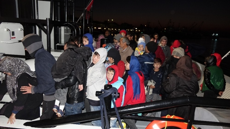 Çanakkale’de 96 Düzensiz Göçmen Yakalandı