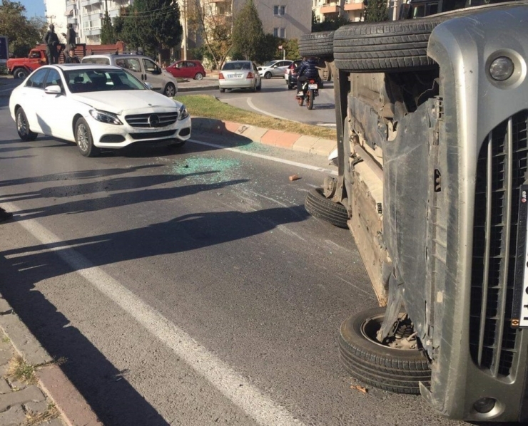 Edirne’de Trafik Kazası: 1 Yaralı