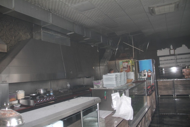 Elazığ’da Baca Yangını