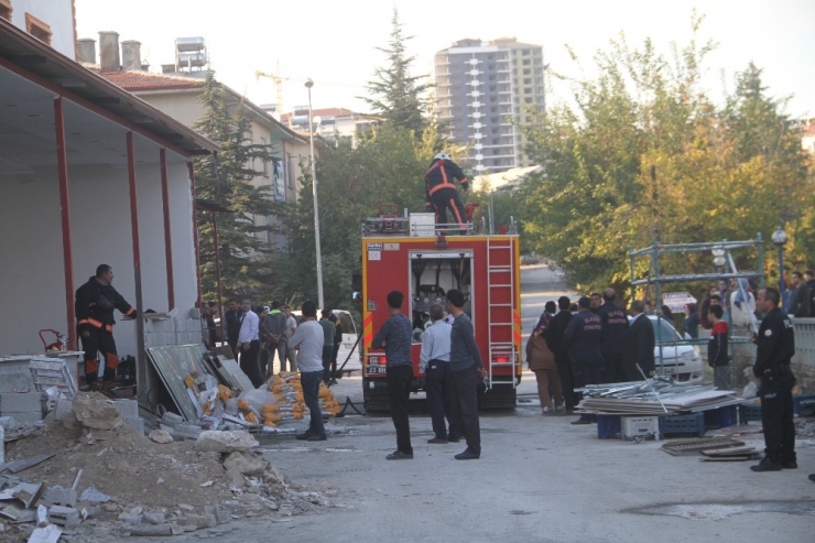 Elazığ’da Baca Yangını