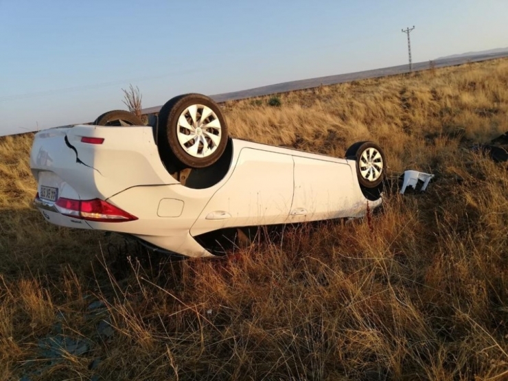 Köpeğe Çarpmamak İsterken Takla Attı: 1 Yaralı