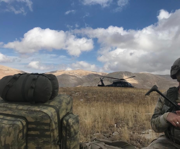 Erzincan’da Terör Sığınak Ve Barınakları İmha Edildi