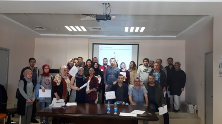 Hastane Çalışanlarına İş Sağlığı Eğitimi Yapıldı