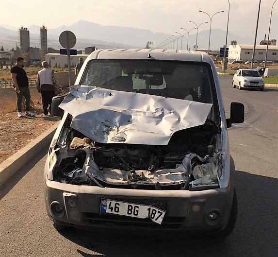 Kahramanmaraş’ta Trafik Kazası: 1 Yaralı