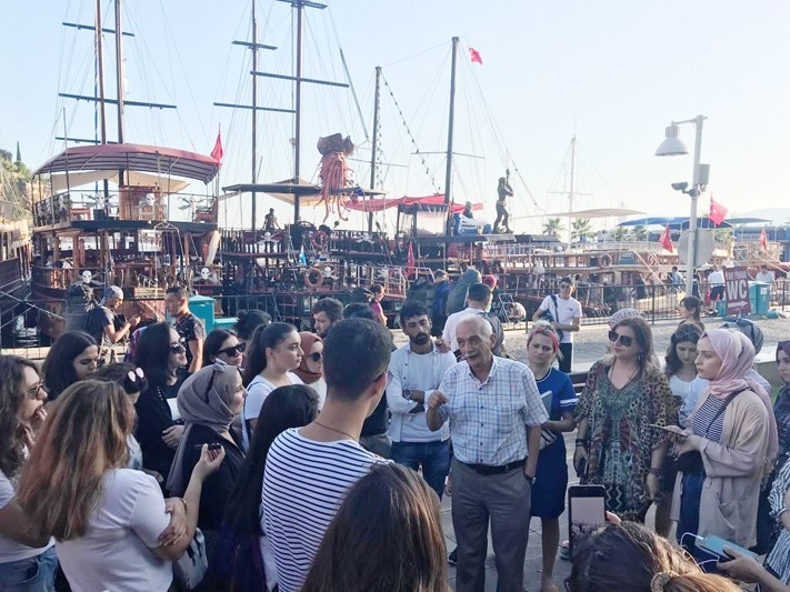 Mimarlık Fakültesi Öğrencilerinden Antalya’ya Teknik Gezi