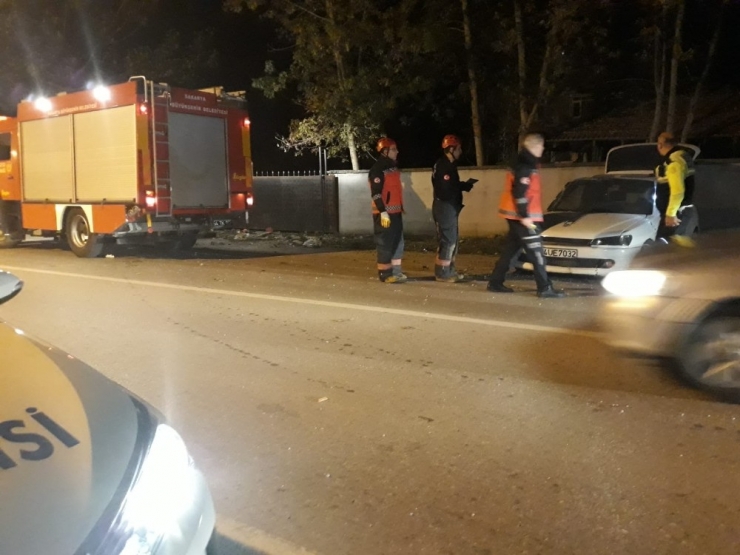 Babasının Arabasıyla Kaza Yaptı, Aracı Kaza Yerinde Bırakıp Kaçtı