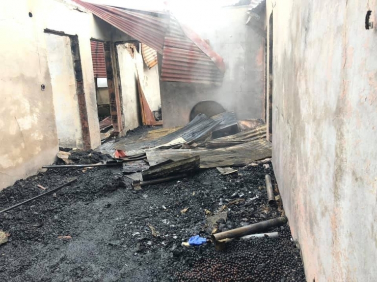 Yangında Ölen Baba Ve Oğlunun Cesetleri El Ele Bulundu