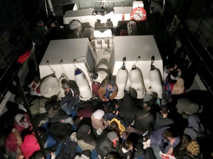 Bodrum’da 98 Göçmen Yakalandı