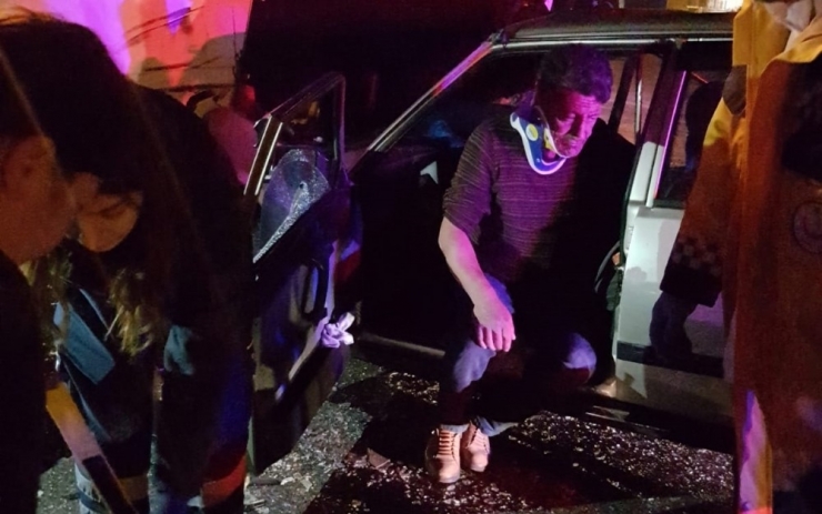 2 Aracın Karıştığı Kazada 1 Kişi Yaralandı