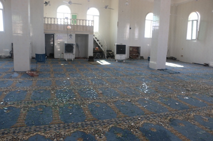 Resulayn’da Ypg/pkk’nın Saldırdığı Cami Görüntülendi