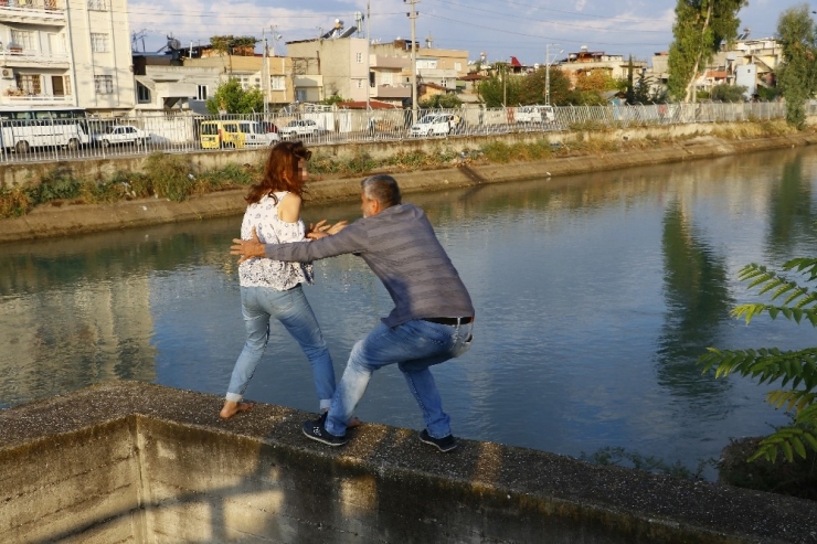 Eşiyle Tartıştı, Canına Kıymak İstedi, Polis Kurtardı