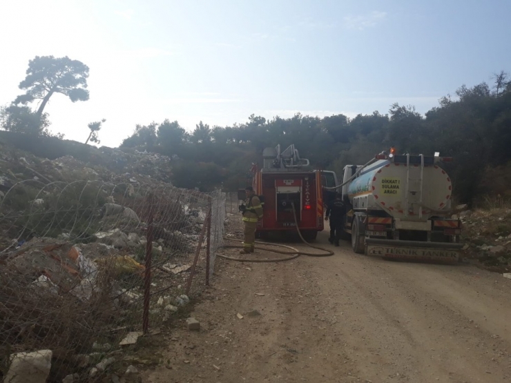 Kazdağları’nda Korkutan Yangın