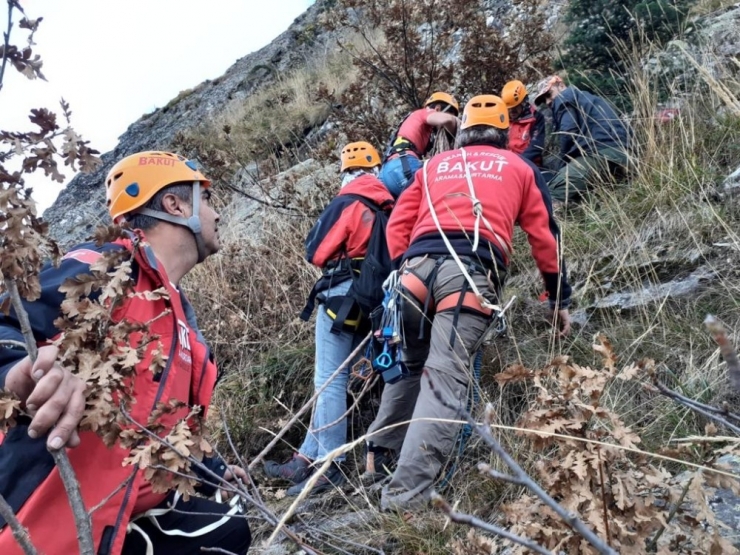 Uludağ’da Nefes Kesen Köpek Kurtarma Operasyonu