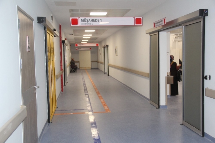 Yeni Hastane Hasta Kabulüne Başladı