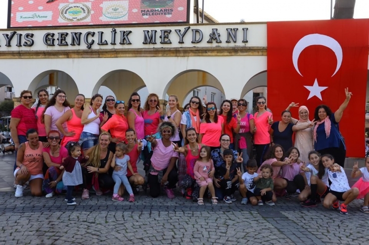 Marmaris’te Meme Kanseri Farkındalık Ayı Etkinlikleri