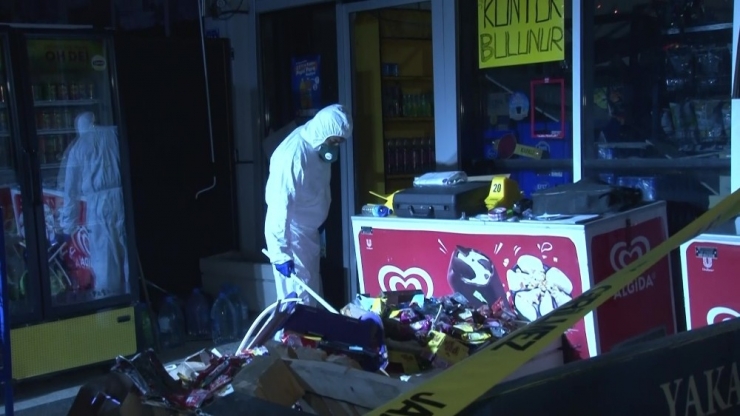 Ankara’da Markete ’Ses Bombalı Saldırı’ İddiası