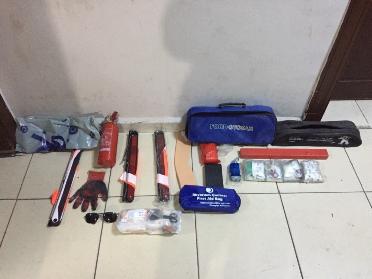 Suçüstü Yakalanan İlk Yardım Çantası Hırsızı Tutuklandı