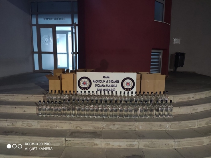 Kaçak İçki Sevkiyatı Polise Takıldı