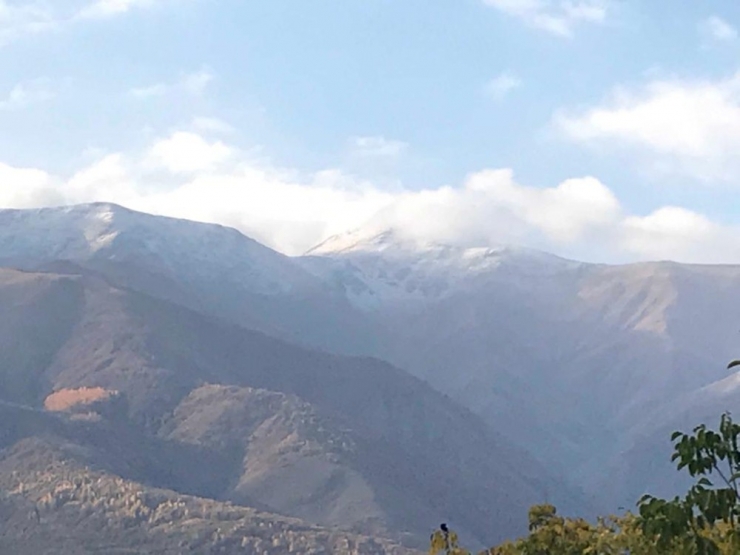 Bingöl Yedisu’da Yüksek Rakımlara İlk Kar Düştü