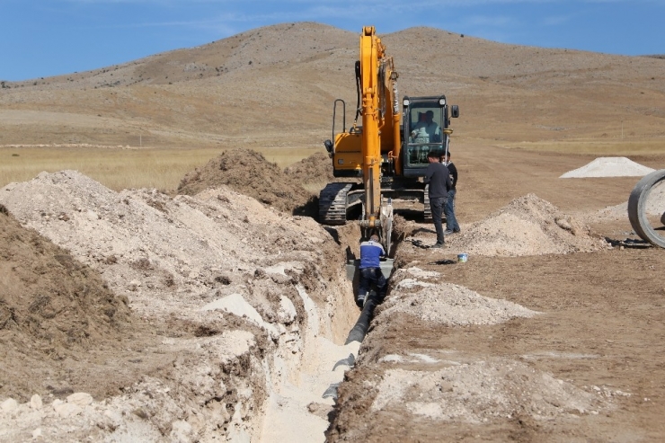 Sivrihisar Organize Sanayi Bölgesi’nde Alt Yapı Çalışmaları Hızlandı