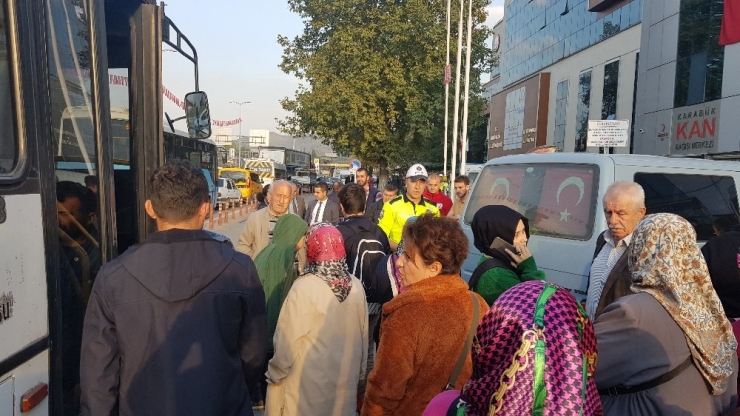 Halk Otobüsünün Çarptığı Öğrenci Yaralandı