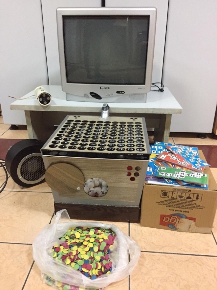 Konya Polisinden Kumar Operasyonu