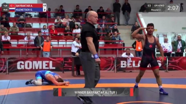 Meram Belediyesporlu Güreşçi Türkiye’ye İkinci Bir Bayram Sevinci Yaşattı