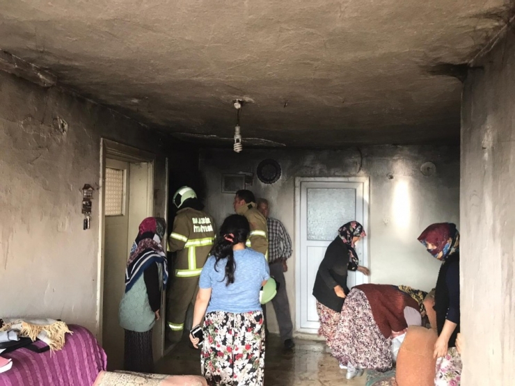 Bacadan Çıkan Yangın Büyük Hasar Verdi