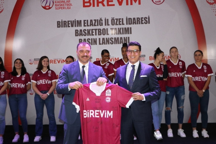 Birevim, Elazığ Kadın Basketbol Takımına Sponsor Oldu
