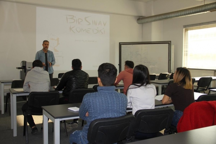 Üçge Stajyerlerini Sınava Hazırlıyor