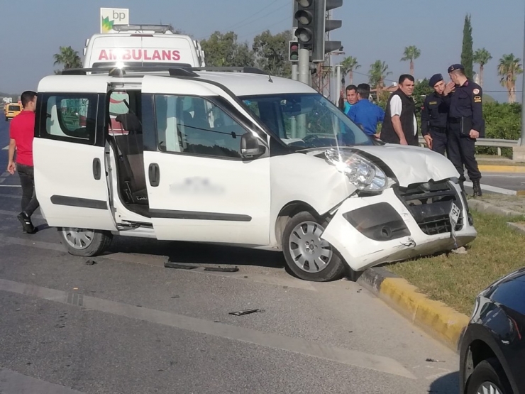 Trafik Işığının Arızası Kazaya Sebep Oldu: 1 Yaralı
