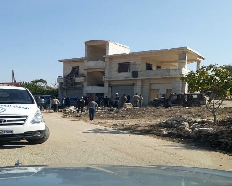 Çobanbey’de Bomba Yüklü Motosiklet Patladı