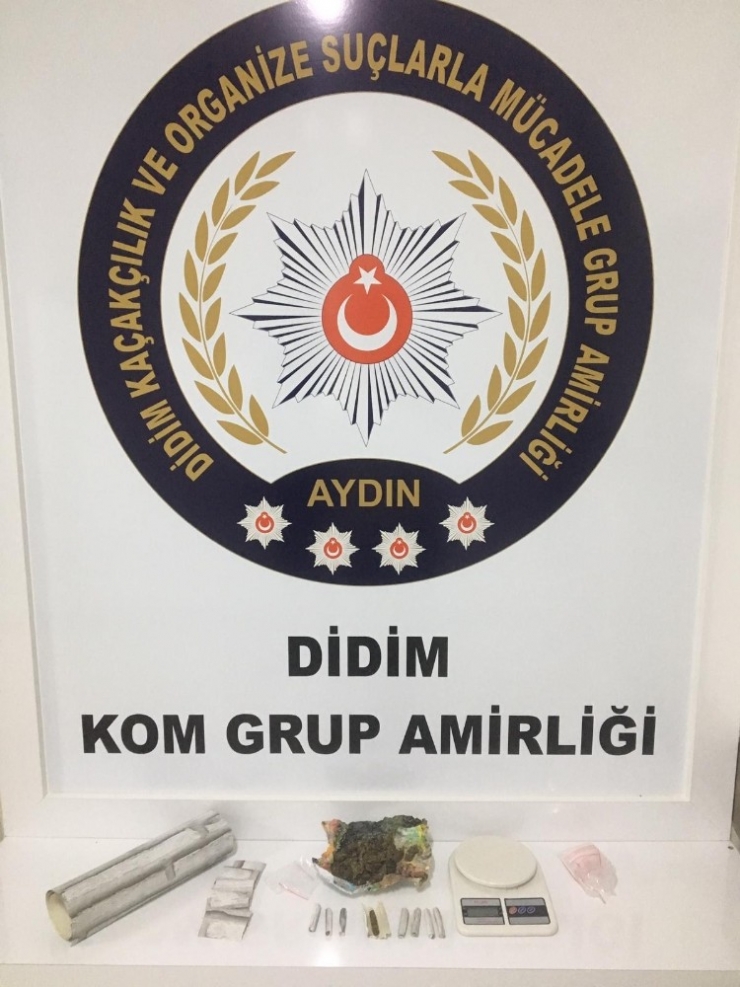 Didim Polisinden Uyuşturucu Tacirlerine Baskın