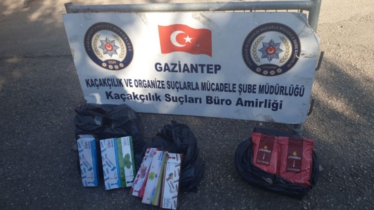 Gaziantep’te 3 Bin 520 Paket Kaçak Sigara Ele Geçirildi